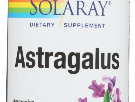 ASTRAGALUS SOLARAY  400MG  100VCAP  76280001303 Online now