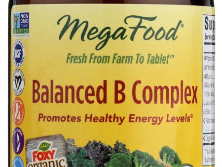 BALANCED B-COMPLEX MEGAFOOD AB  90TAB051494101667 For Sale