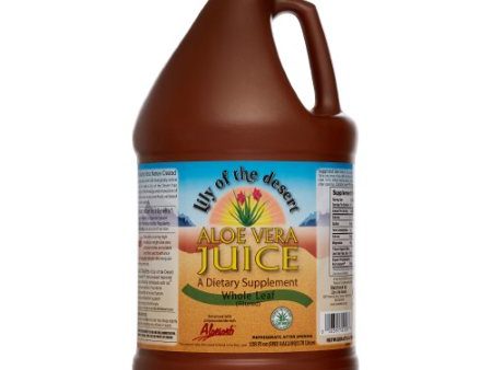 ALOE VERA JUICE LILY GALLON WHOLE  1 GAL    026395301287 Supply